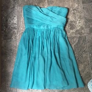J. Crew Chiffon Bridesmaid Dress